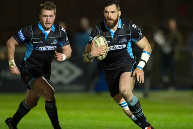 Sean Lamont scored two tries for Glasgow. Picture: SNS