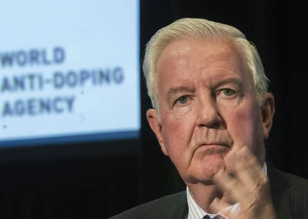World Anti-Doping Agency president Craig Reedie. Picture: Graham Hughes/The Canadian Press via AP