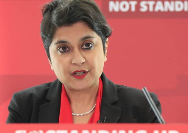 Lady Shami Chakrabarti who has become the shadow attorney general. Picture: PA