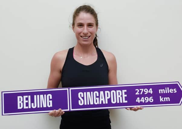 Johanna Konta secured her qualification for the BNP Paribas WTA Finals in Singapore. Picture: Etienne Oliveau/Getty Images