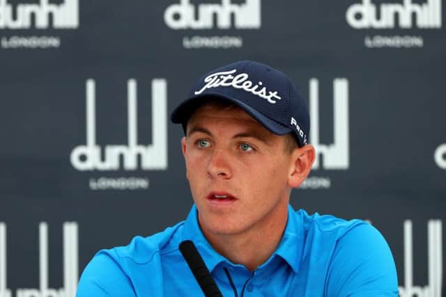 Grant Forrest made his professional debut at the Dunhill Links Championship. Picture: Ian Walton/Getty