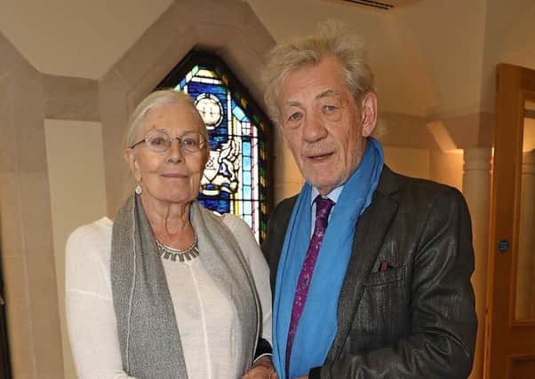 Vanessa Redgrave and Ian McKellen  attend the UK Theatre Awards 2016.  (Photo by David M. Benett/Dave Benett/Getty Images)