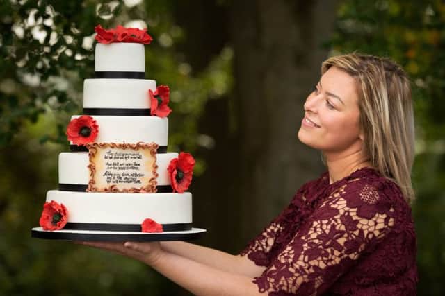 Military wife Lynne Hayward makes specialist cakes and is part of the new scheme. Picture: Malcolm Cochrane