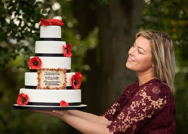 Military wife Lynne Hayward makes specialist cakes and is part of the new scheme. Picture: Malcolm Cochrane