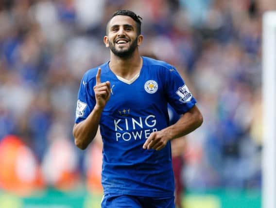 Football transfer news - such as the contract extension signed by Riyad Mahrez - is one of the markets covered by Scoop. Picture: Paul Harding/PA Wire