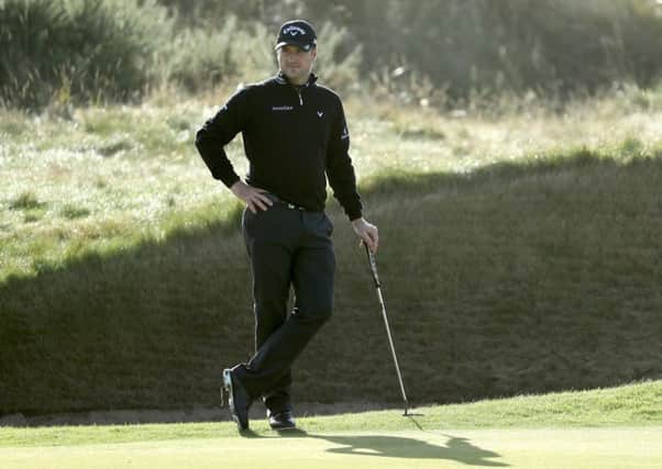 Marc Warren during the third round of the Alfred Dunhill Links Championship at Carnoustie. Picture: Getty