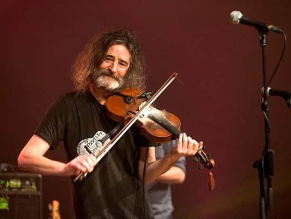 Shooglenifty frontman Angus Grant was one of Scotland's best known fiddlers.