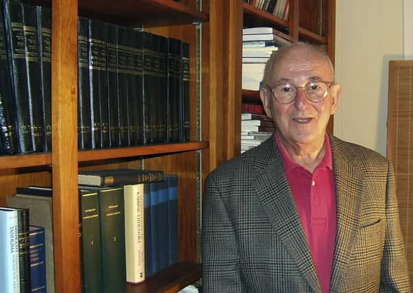 Influential academic Jacob Nuesner. Picture: Emily Darrow/Bard College via AP