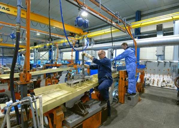 Spirit AeroSystems has received backing from Scottish Enterprise. Picture: Contributed