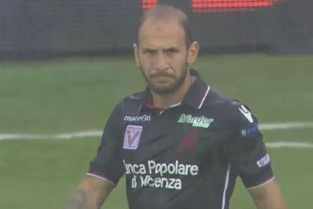 Cristiano Galano was awarded a green card for fair play. Picture: Contributed