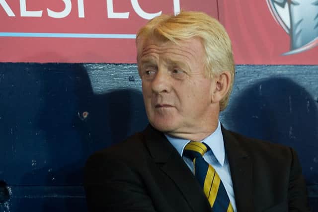 Gordon Strachan is under pressure after Scotland's draw with Lithuania. Picture: John Devlin