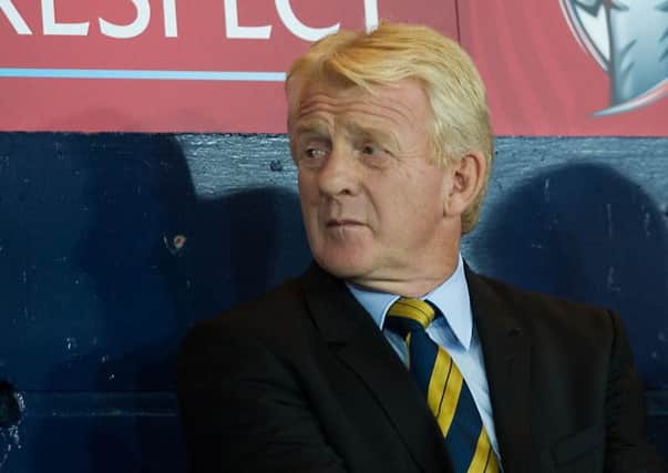 Gordon Strachan is under pressure after Scotland's draw with Lithuania. Picture: John Devlin