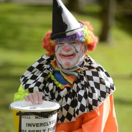 Tommy has raised Â£190,000 for charity since becoming a clown over 30 years ago.