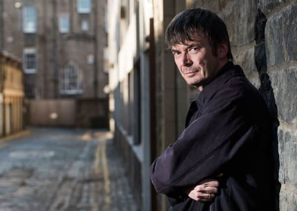 Author Ian Rankin outside the Oxford Bar. Picture:  Ian Georgeson