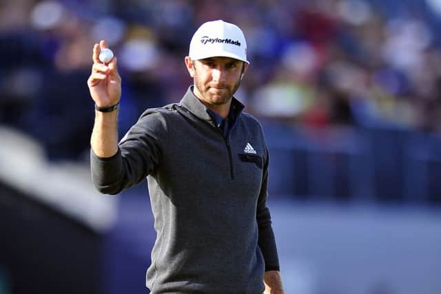 Dustin Johnson. Picture: Michael Gillen