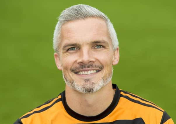 Alloa midfielder Jim Goodwin is stepping up to take over as the club's manager.