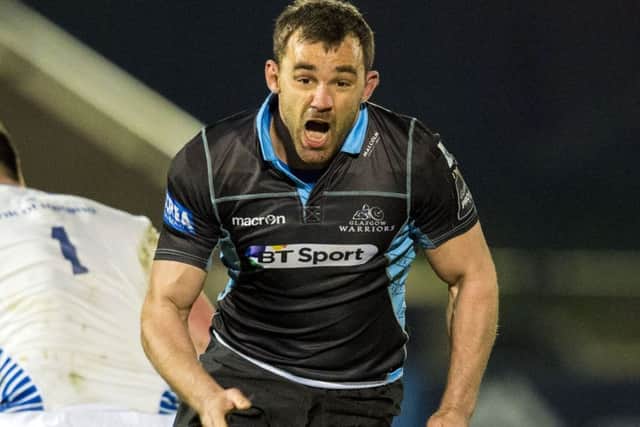 Simone Favaro is close to his comeback for Glasgow Warriors as he recovers from injury. Picture: Alan Harvey/SNS/SRU