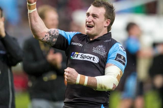 Stuart Hogg is staying put after penning a new contract