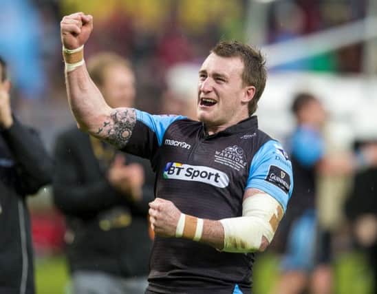 Stuart Hogg is staying put after penning a new contract