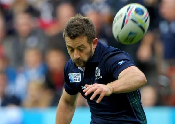Scotland captain Greig Laidlaw is set for a new challenge in France. Picture: Jane Barlow