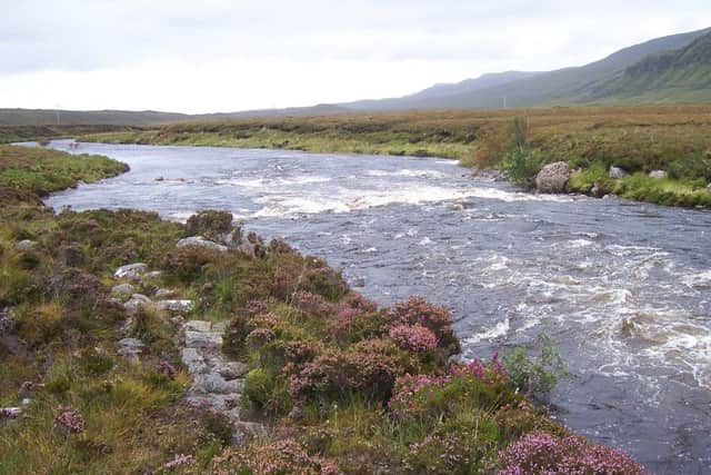 The sale includes 7.5miles of trout and salmon-rich river. PIC Savills