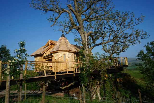 The treehouse at Craighead Howf, Dunblane is available from Â£175 per night. www.craigheadhowf.co.uk