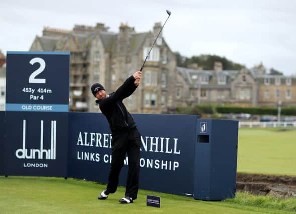 Craig Lee closed with a 68 on the Old Course to finish joint-25th in the Dunhill Links. Picture: Getty Images