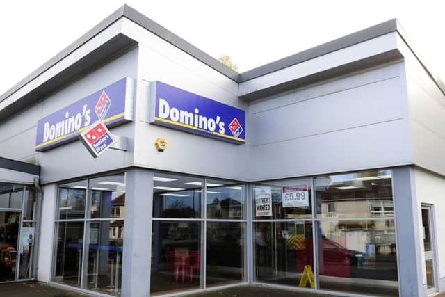 Domino's UK sales growth was down sharply in the third quarter. Picture: Michael Gillen
