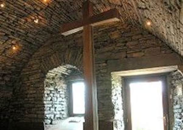 The chapel was discovered in the grounds of Old Churches House in Dunblane. Picture: Contributed