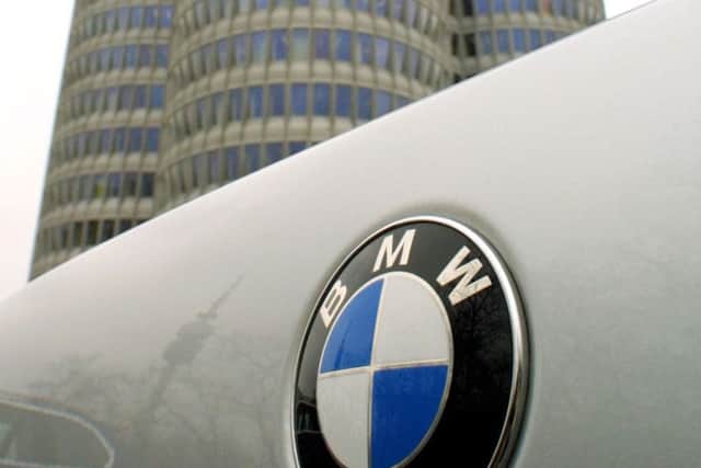 BMW's Munich headquarters hosted the delegation from Scotland. Picture: Uwe Lein/AP