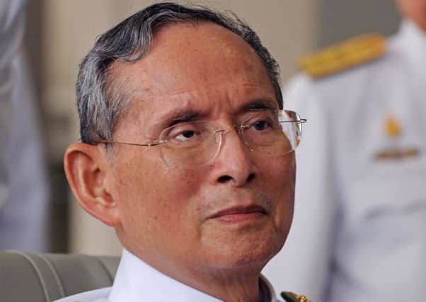 Thai King Bhumibol Adulyadej died after a long illness. Picture: AFP/Getty Images