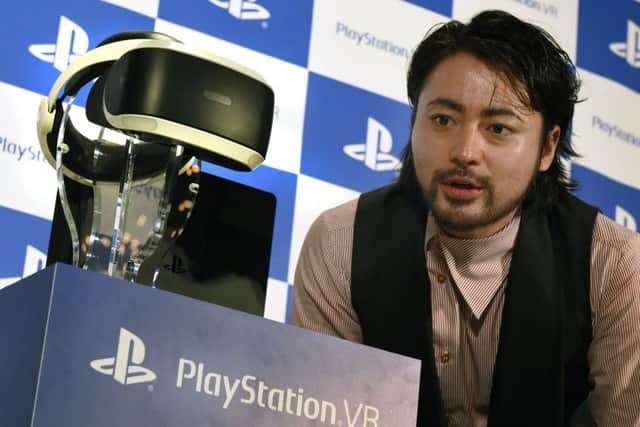 Game is hoping for a sales boost from new products such as Sony's PlayStation VR headset. Picture: Toru Yamanaka/AFP/Getty Images