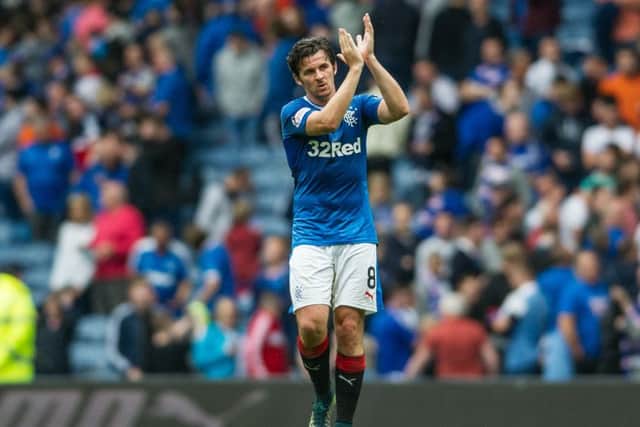 Joey Barton has not been missed by Rangers, according to Ian Durrant. Picture: John Devlin