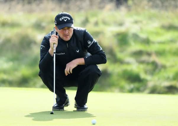 Marc Warren shares the lead of the British Masters in Hertfordshire. Picture: Andrew Redington/Getty