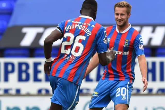 Billy King, right, has been in fine form for Inverness this season. Picture: SNS