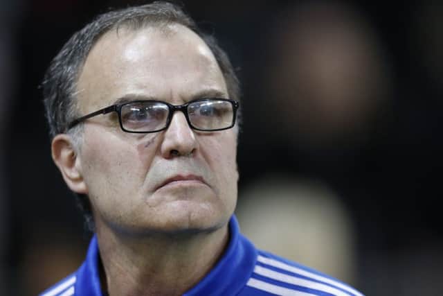 Marcelo Bielsa, a man who will demand respect. Picture: Getty