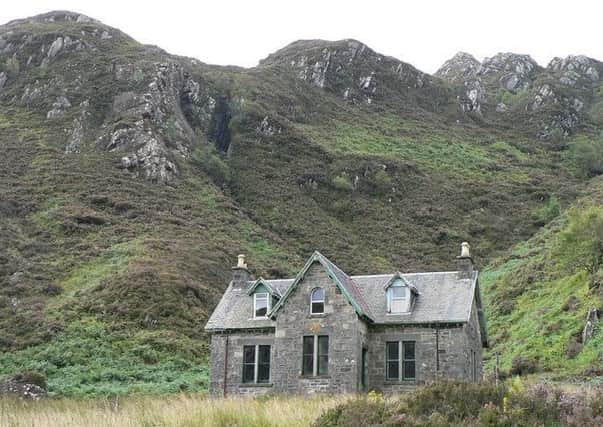 The old schoolhouse on Eilean Shona