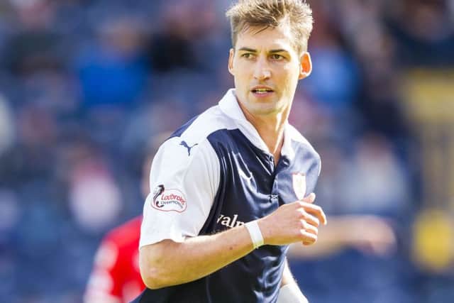 Raith Rovers midfielder Rudi Skacel is likely to get a hot reception from the travelling Hibs fans on Saturday. Picture: Roddy Scott/SNS