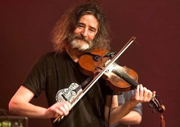 Shooglenifty frontman Angus Grant was one of Scotland's best known fiddlers