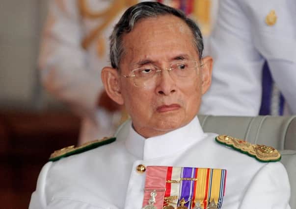 King Bhumibol Adulyadej. Picture: AFP/Getty