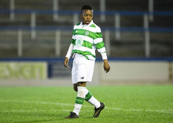 Celtic manager Brendan Rodgers was not told in advance that 13-year-old Karamoko Dembele had been picked for the under 20s squad to play Hearts. 
Picture: Jamie Williamson