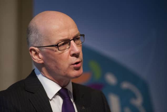 John Swinney will address the SNP autumn conference today. Picture: Andrew O'Brien