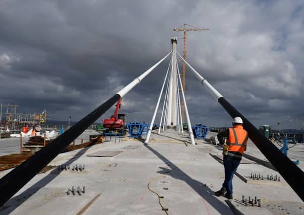 Infrastructure activity fell for the sixth consecutive month in August, according to the ONS. Picture: Jeff J Mitchell/Getty Images