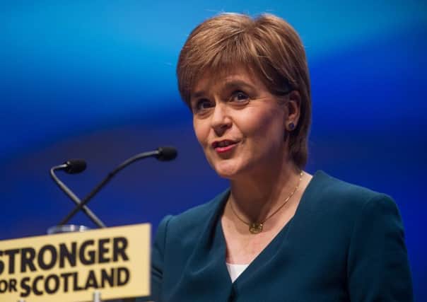 Nicola Sturgeon stressed the importance of Scotland having control over its future after Brexit.  Picture: John Devlin