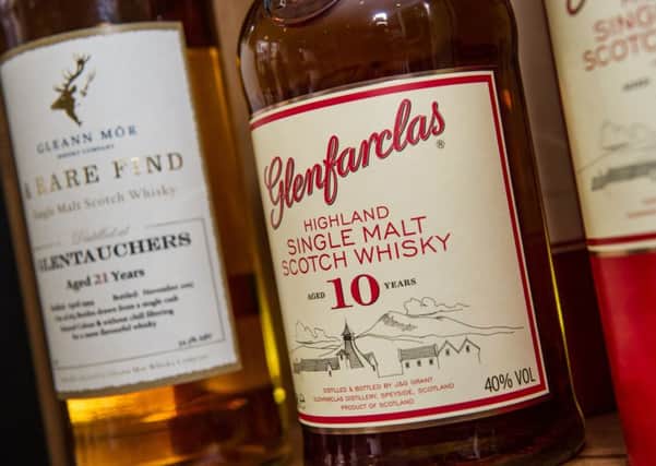 Scotch whisky exports were worth nearly Â£4 billion in customs value, making Scotch the biggest single net contributor to the UKs trade balance in goods. Picture: John Devlin