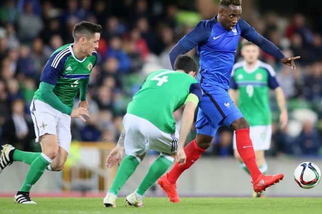 Celtic forward Moussa Dembele has impressed in his first two games for France under-21s. Picture: Paul Faith/AFP/Getty Images