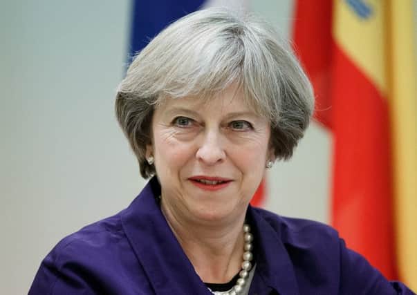 Mrs May is keen to ensure Nissan stays in the UK. Picture: Getty.