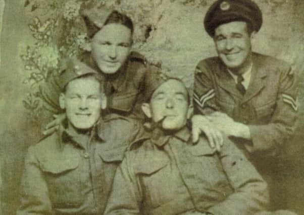 The headstone of Andrew Brownlie (top right) will be among those reinstated at Sighthill Cemetery.