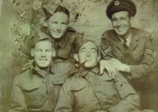 The headstone of Andrew Brownlie (top right) will be among those reinstated at Sighthill Cemetery.
