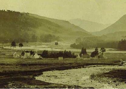 An early photograph of the Duchess of Bedford's settlement taken in 1870 by Alex Urquhart. PIC Courtesty of Grantown Museum.